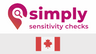 Simply Sensitivity Checks Canada